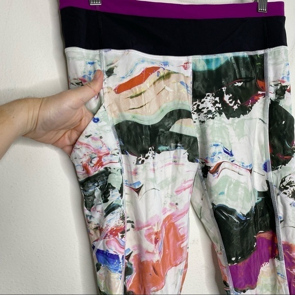 Lululemon Speed Tight III *All Full-On Luxtreme Pigment Wave Multi / Regal Plum - Picture 2 of 12